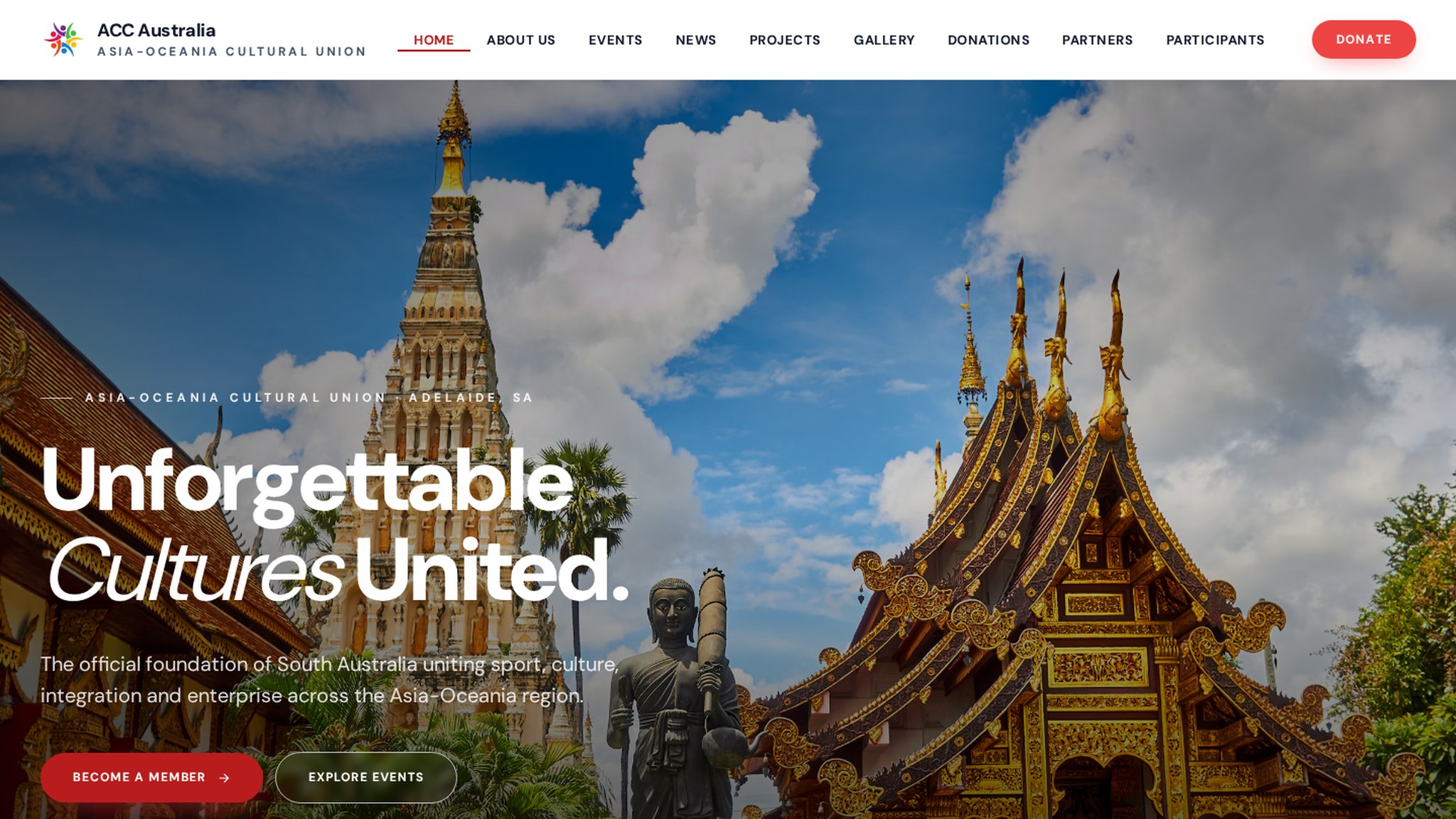 ACC Australia website