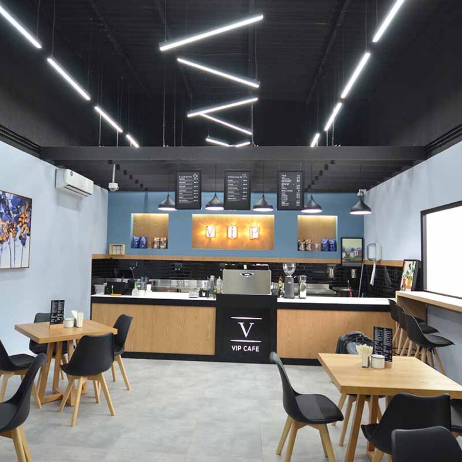 Hospitality project photo 3 used in the Urban Bites Café design