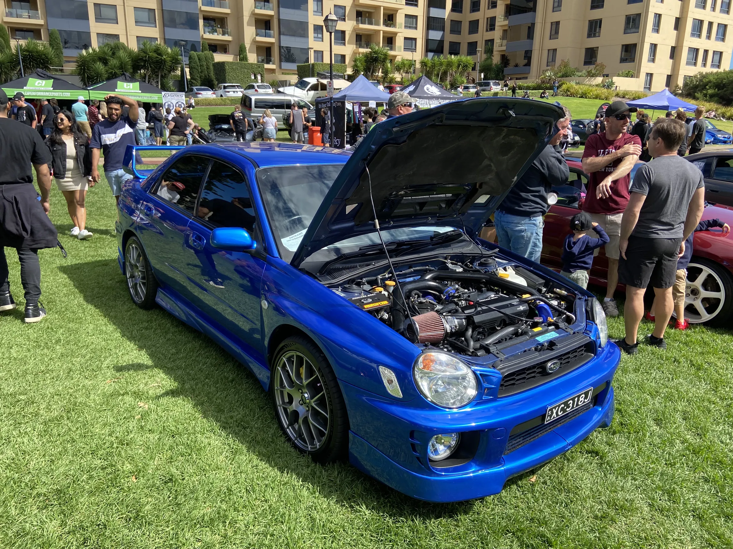 Visitors enjoying the Adelaide JDM Show